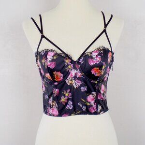 nwt Victoria's Secret very sexy bustier crop top corset lace